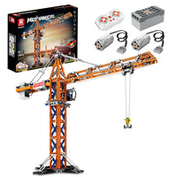 Reobrix Technic 22013 Tower Crane Building Blocks Set with Remote Control