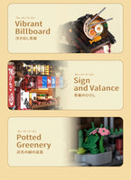 HUIYOYOYI H1010 Japanese Street View Flavor Ramen Shop