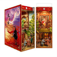 (Pre-order) Tonecheer TQ123 Ode of Mulan Multi-Light Chinese Style Book Nook