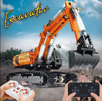 Reobrix Technic 22003 Excavator Building Blocks Set - Remote Control Construction Mastery