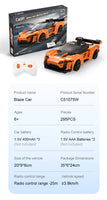 CADA C51075W P1 Blaze Car DIY Sports Racing Car Bricks 2.4G&APP Control Supercar