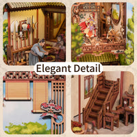 (Pre-order) Tonecheer TQ123 Ode of Mulan Multi-Light Chinese Style Book Nook