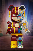 Pre-Order Wangao Block Model 188012 The Flash Mechanical Bear Half Clear Version