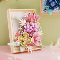 MJI 13062  OCEAN Pink Bouquet Building Blocks Set (726+ PCS)