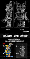 Pre-Order Wangao 188013 Wolverine Mechanical Bear Half Clear Version