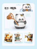 LOZ 7203-7206 Panda series mini block 3D Painting Creator Expert