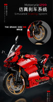 TGL Building Block, Technic Series, Ducati Motorcycle (T4020) 1809 Pieces, 1:5 Scale