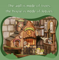 CUTEBEE DIY Book Nook Kit (Elves Paradise)