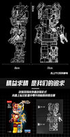 Pre-Order Wangao Block Model 188012 The Flash Mechanical Bear Half Clear Version