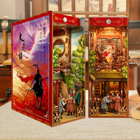 (Pre-order) Tonecheer TQ123 Ode of Mulan Multi-Light Chinese Style Book Nook