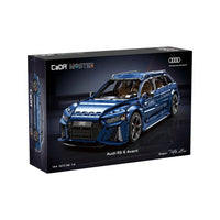 Pre-order Cada C61515W 1:8 Audi RS6 Super Sport Car 4663pcs Building Blocks Sets