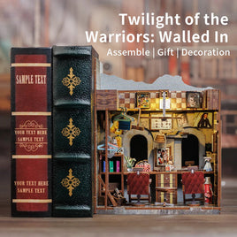 CUTEBEE DIY Book Nook Kit Twilight of the Warriors: Walled In