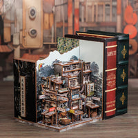 CUTEBEE DIY Book Nook Kit Twilight of the Warriors: Walled In