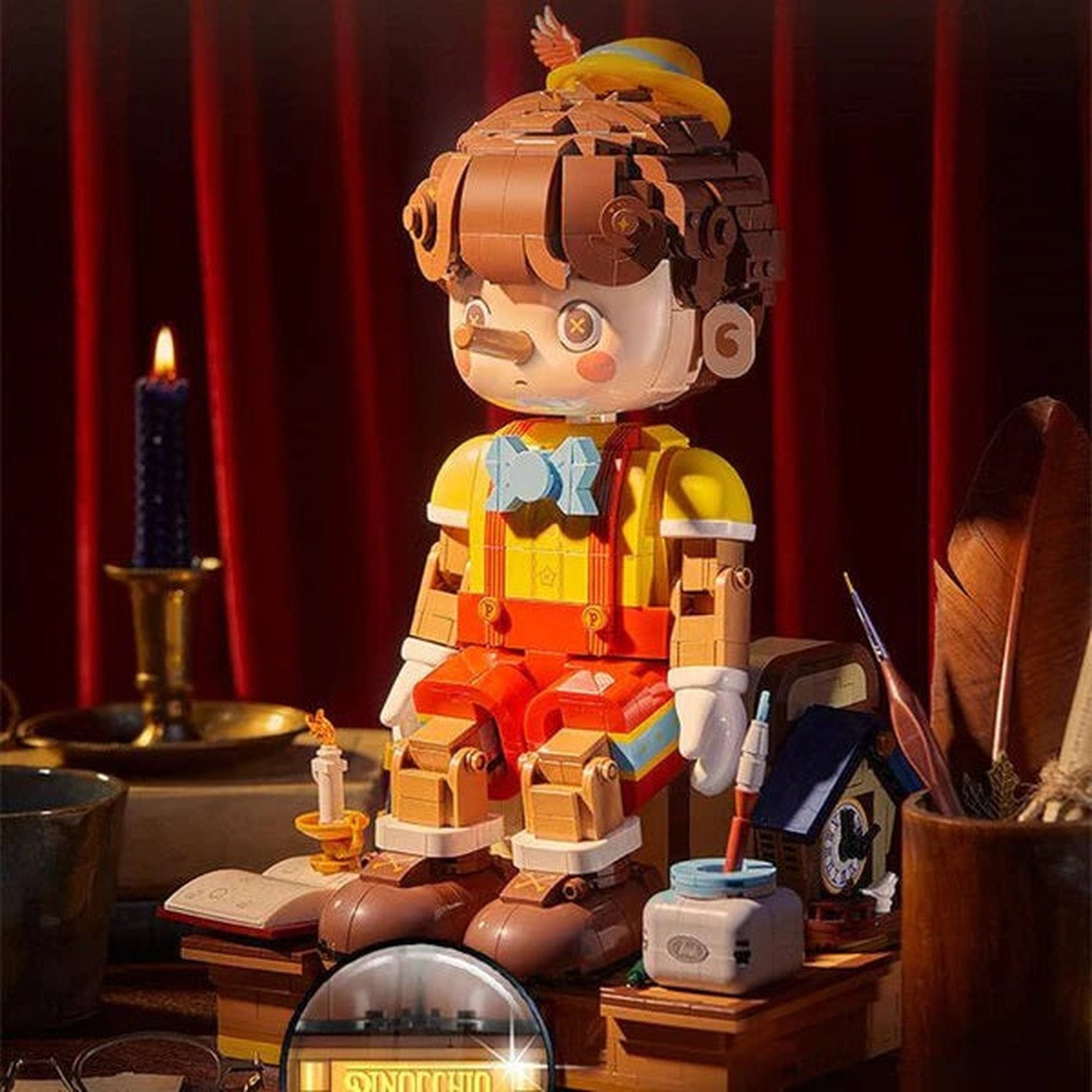 Wekki Building Block Set - Fairy Tale Town Pinocchio (506186)| DIY