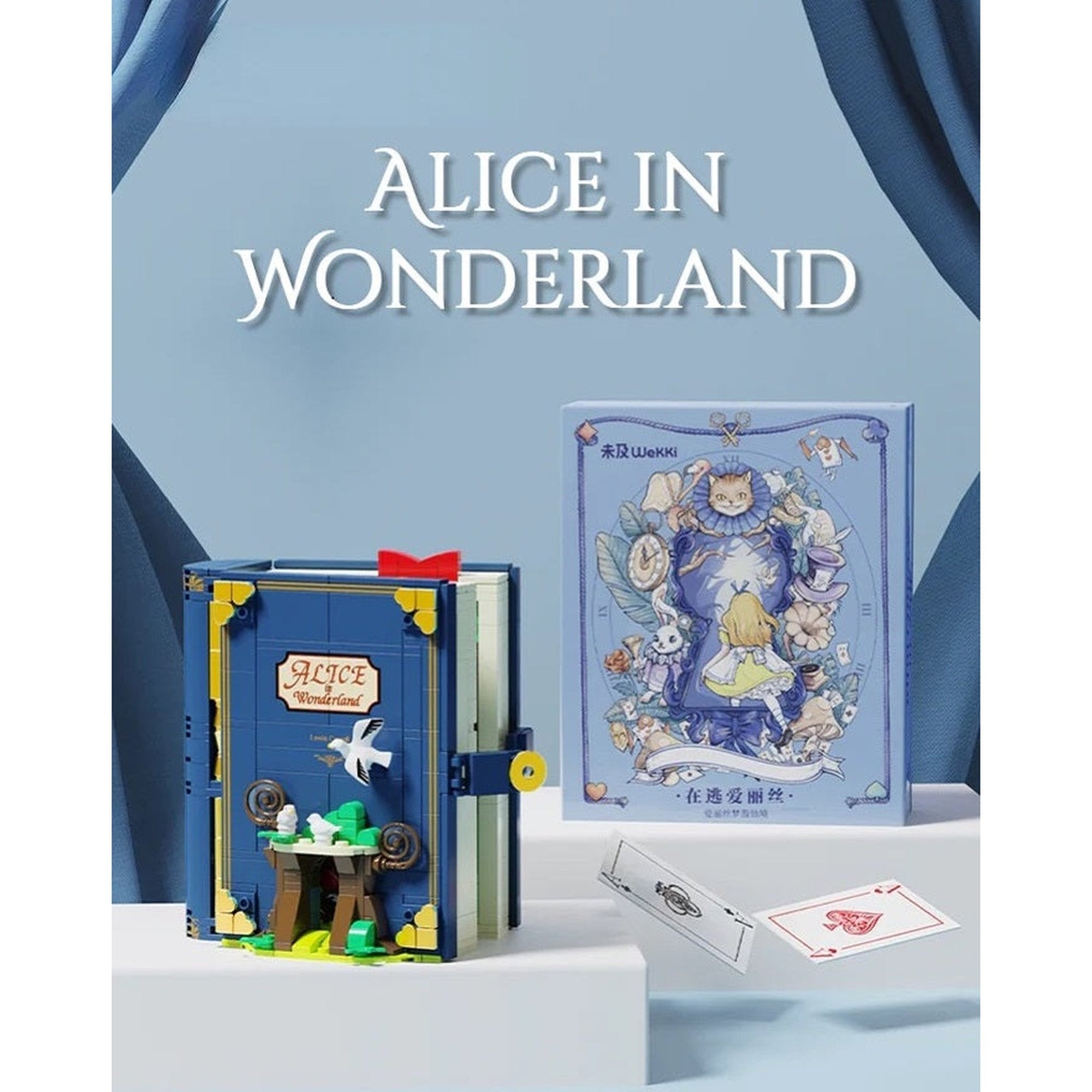 Wekki Building Block, Fairy Tale Town Series, Alice in Wonderland
